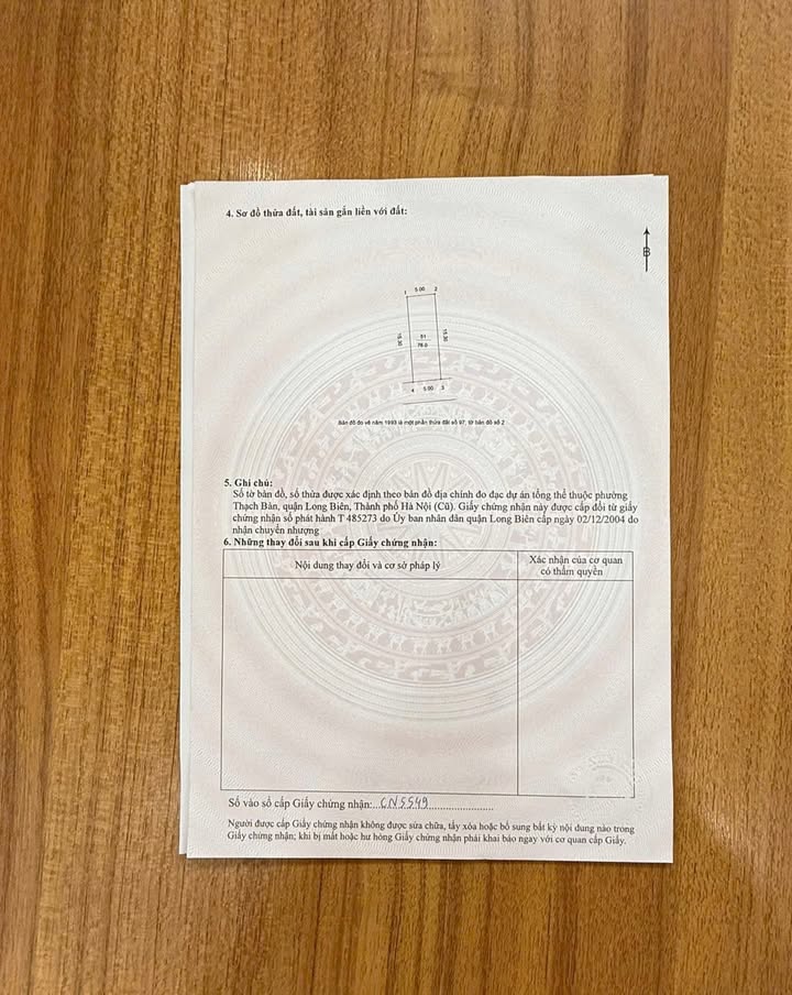 Đất nền 76m² tại Tổ 12 Thạch Bàn, Long Biên - Giá chỉ 8 tỷ VND, cơ hội đầu tư hấp dẫn!