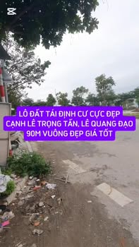 Lô đất Tái định cư Dương Nội 90m² giá thỏa thuận - Vị trí đắc địa gần Lê Trọng Tấn!