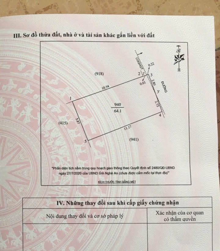 Đất Nền Nghi Kim 64m² giá 1.3 tỷ - Diện tích vuông vắn, xây dựng dễ dàng!