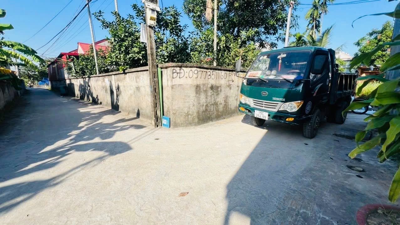 Đất nền 90,3m² phường Nam Sơn, Hải Phòng giá 1,65 tỷ - Đường ô tô chạy ầm ầm!
