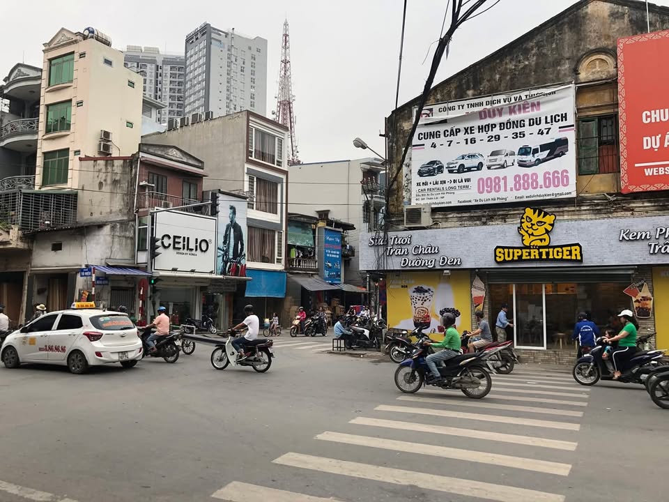 Nhà mặt tiền cho thuê đường Tô Hiệu, quận Lê Chân, Hải Phòng 90m² - Cơ hội kinh doanh tuyệt vời!