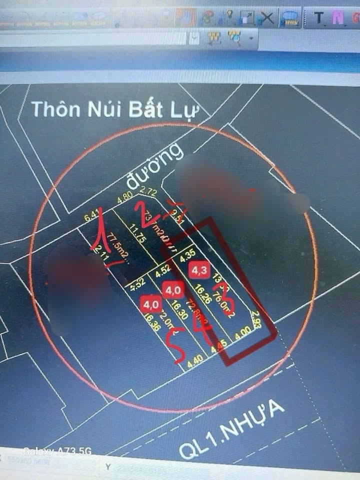 Đất nền mặt đường Chỉnh Bất Lự, Hoàn Sơn, Bắc Ninh 74m² giá 4 tỷ - Cơ hội đầu tư hấp dẫn!