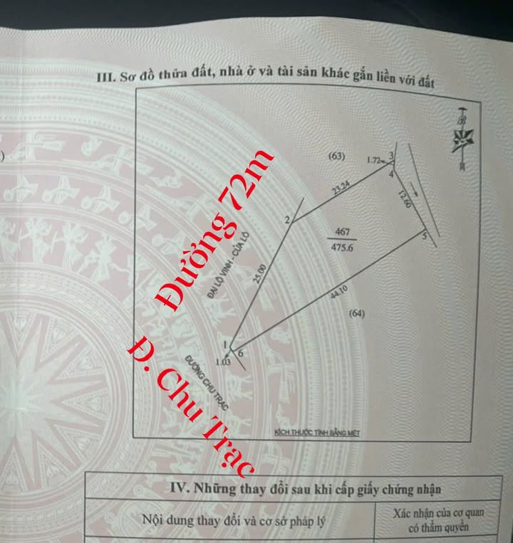 Đất thổ cư 475.6m² tại Nghi Phú, Vinh - Giá chỉ 20 tỷ, thích hợp kinh doanh!