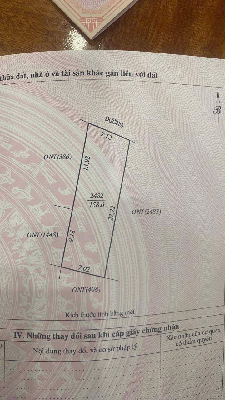 Bán lô đất đẹp tại xã Đà Sơn, huyện Đô Lương 158,6m² - Sổ đỏ chính chủ, giá chỉ 1 tỷ!