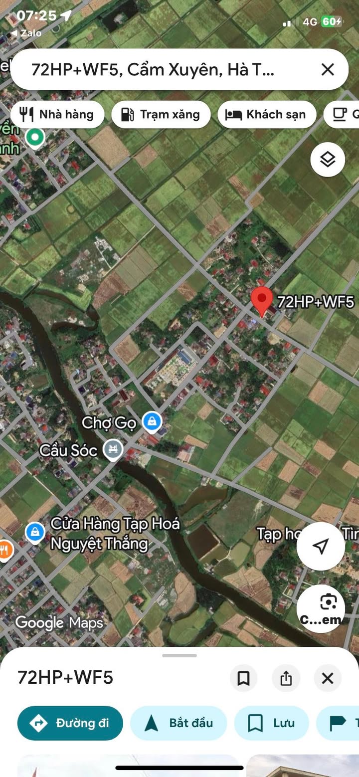 Đất nền Cẩm Nam 600m² giá 2 tỷ - Gần đường Liên Hương