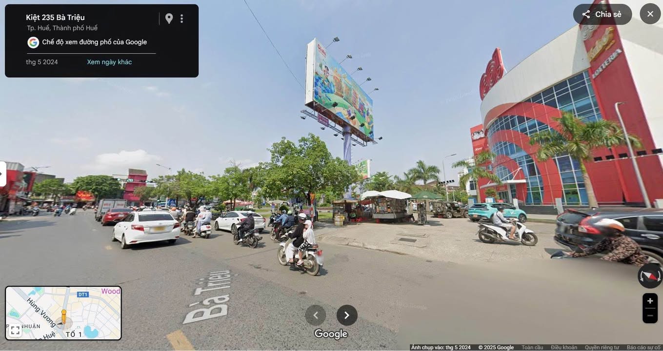 Nhà mặt tiền Bà Triệu, TP Huế 66m² giá 8.9 tỷ - Đang cho thuê sinh lời!