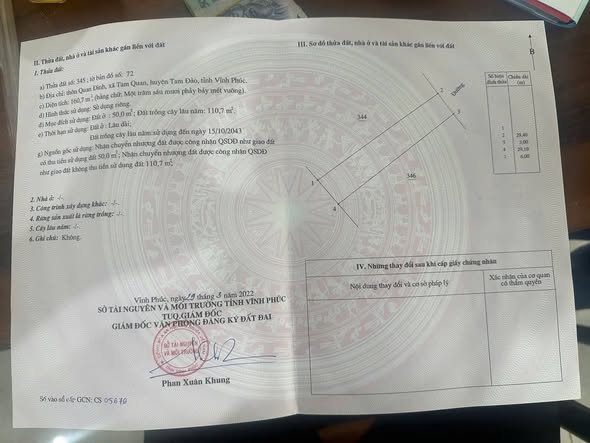 Đất nền Tam Quan 160m² giá chỉ 800 triệu - Chính chủ bán gấp!