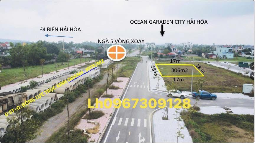 Bán đất liền kề biệt thự tại Tĩnh Gia, Nghi Sơn, Thanh Hóa - Diện tích 612m², giá thỏa thuận!