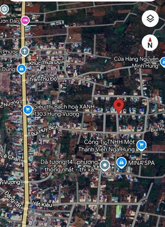 Đất 2 mặt tiền Đặng Nguyên Cẩn, Thống Nhất 208m² giá 2.08 tỷ - Cơ hội đầu tư hấp dẫn!