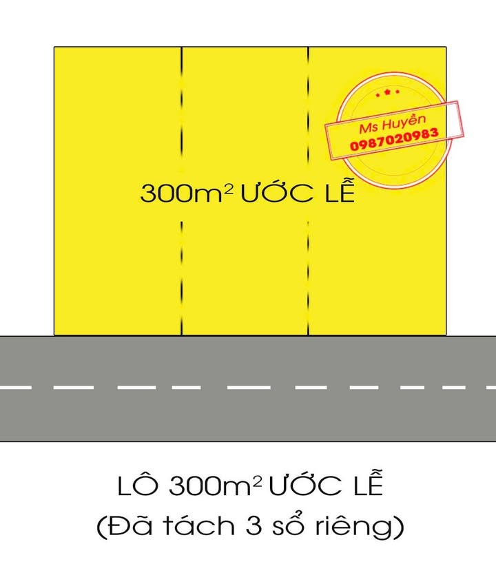 Đất nền 300m² thôn Ước Lễ, huyện Thanh Oai - Giá chỉ 3 tỷ, đầu tư sinh lời!