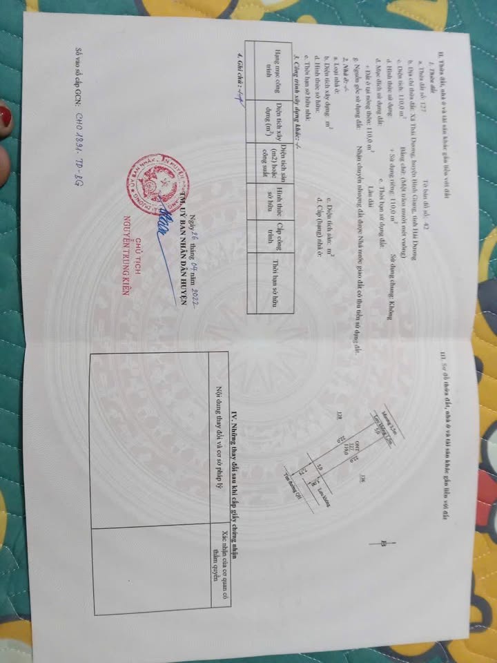 Đất nền Thượng Hồng 110m² giá 1.2 tỷ - Cơ hội đầu tư không thể bỏ lỡ!