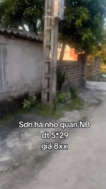 Đất nền Sơn Hà Nho Quan 145m² giá 800 triệu - Đường thông ô tô vào thoải mái!