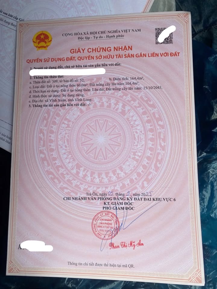 Đất nền Vĩnh Xuân 164m² giá 145 triệu - Đầu tư sinh lời ngay!