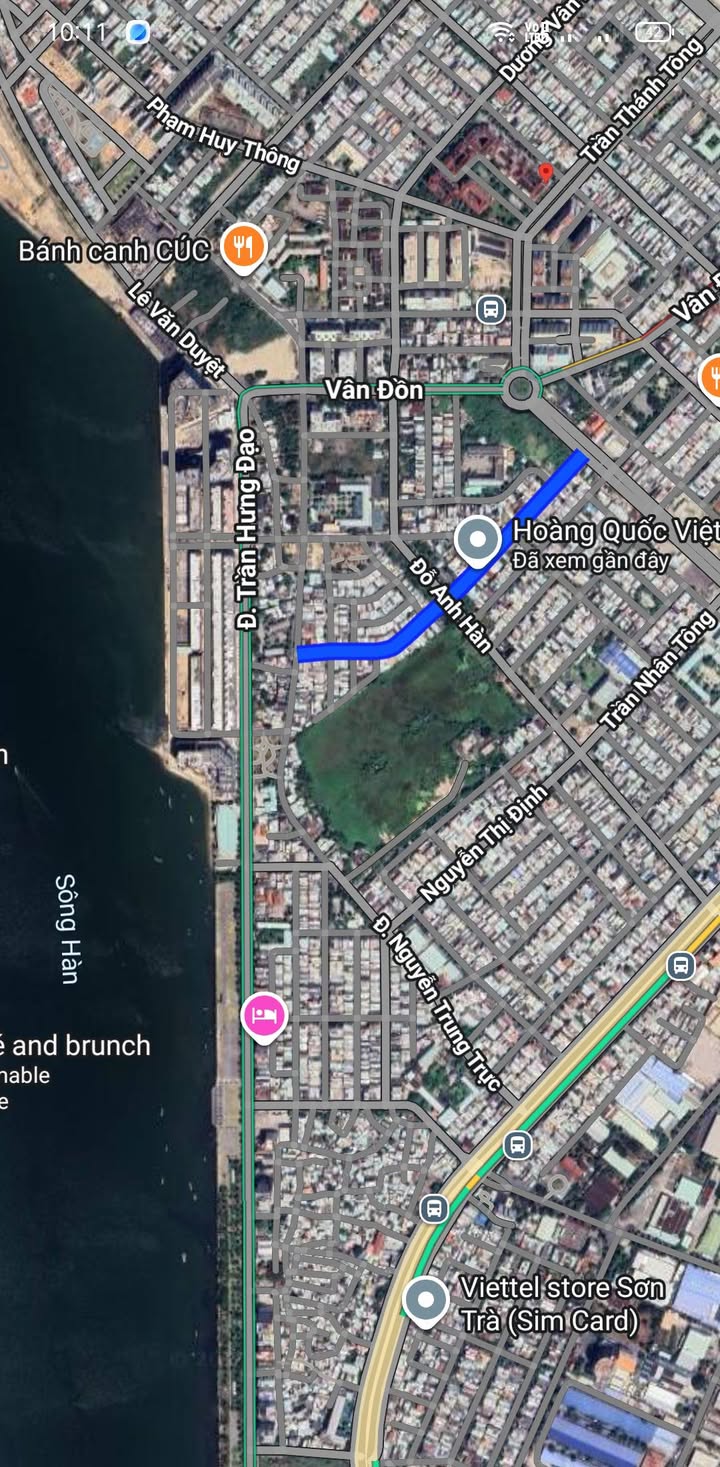 Nhà 2 tầng đường Hoàng Quốc Việt, Sơn Trà, Đà Nẵng 66m² giá 6.6 tỷ - Đường rộng, vị trí đắc địa!