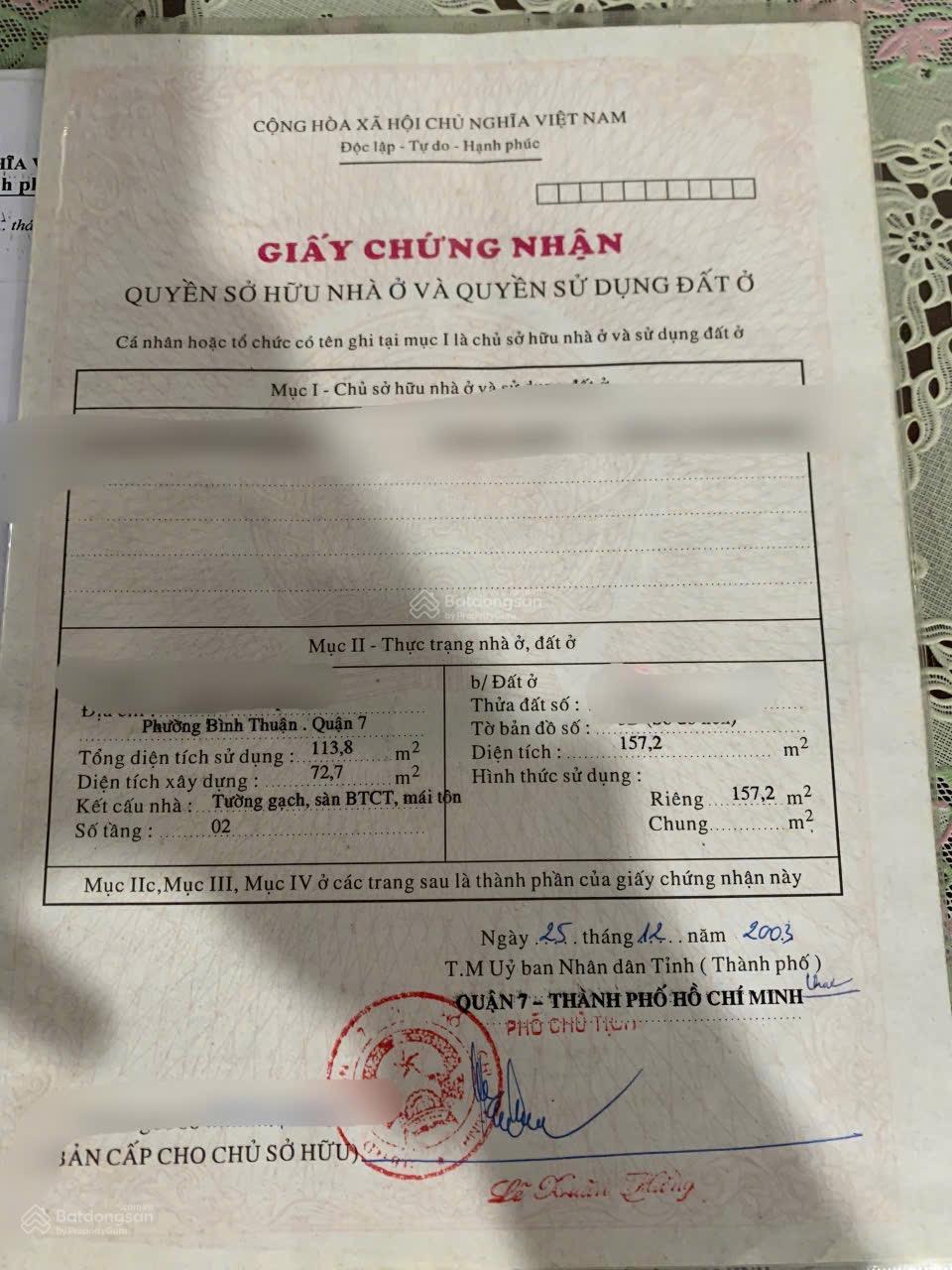 Nhà mặt tiền kinh doanh Nguyễn Thị Thập, Q7, 160m² giá 16,5 tỷ - Cơ hội tuyệt vời cho đầu tư!