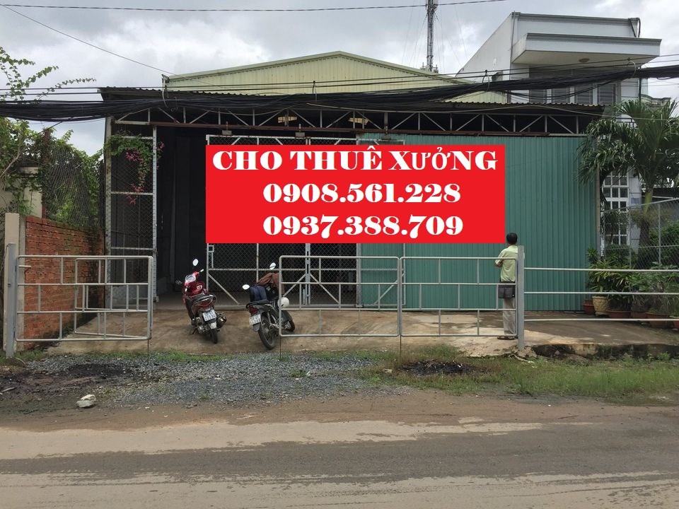 Nhà xưởng cho thuê phường Hiệp Thành quận 12 diện tích 200m² giá 10 triệu/tháng - Khu vực lý tưởng cho sản xuất