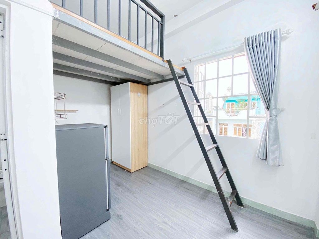 Phòng trọ Duplex 20m² giá 4.3 triệu - Ra vào tự do, nuôi pet thoải mái!