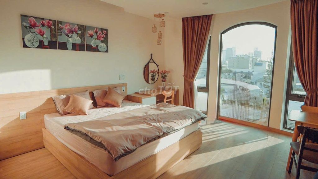 Căn hộ Đường Chính Hữu, Sơn Trà 40m² giá 8 triệu - Ban công thoáng mát gần biển Mỹ Khê!