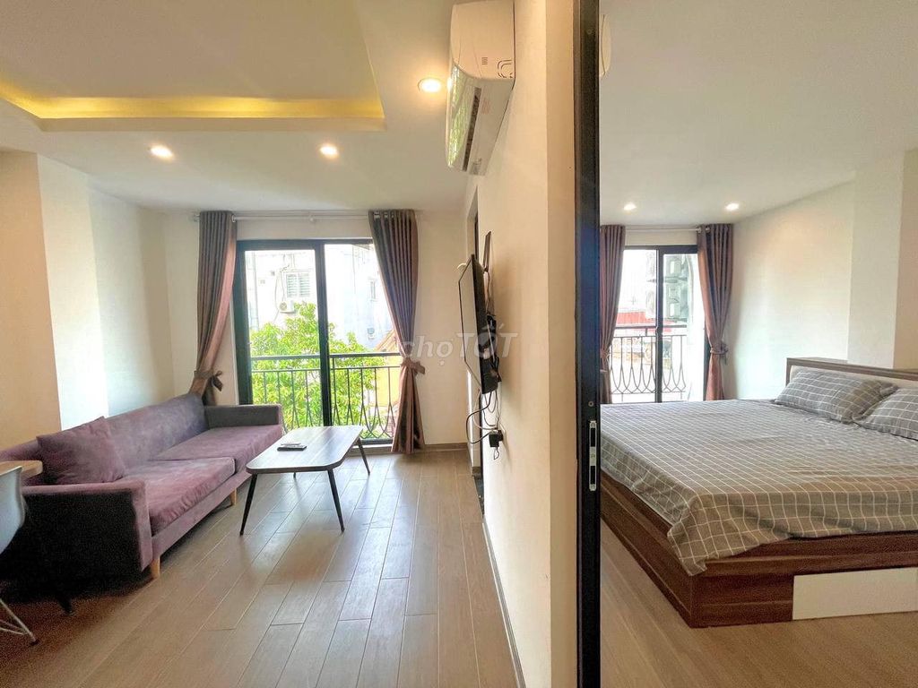 Phòng cho thuê Bình Thạnh 40m² giá 5.9 triệu - Full nội thất cao cấp!