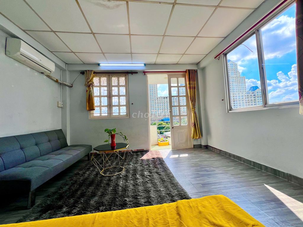 Phòng cho thuê chính chủ 180 Nguyễn Hữu Cảnh 60m² - Full nội thất cao cấp, giá tốt!