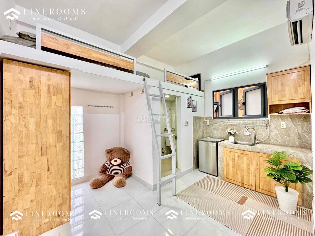 Căn hộ Duplex Trần Bình Trọng 30m² giá 4.6 triệu - Full nội thất, cho thú cưng!