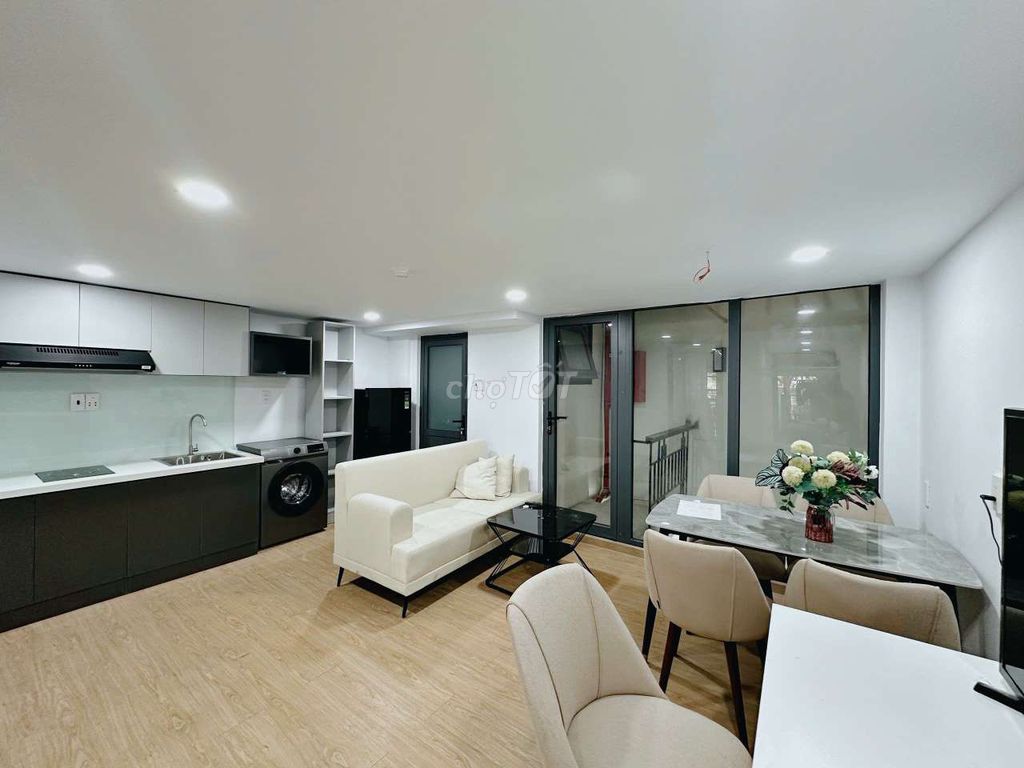 Căn hộ cho thuê Nguyễn Khuyến, Bình Thạnh 35m² giá 11.5 triệu - An ninh, đầy đủ tiện nghi!