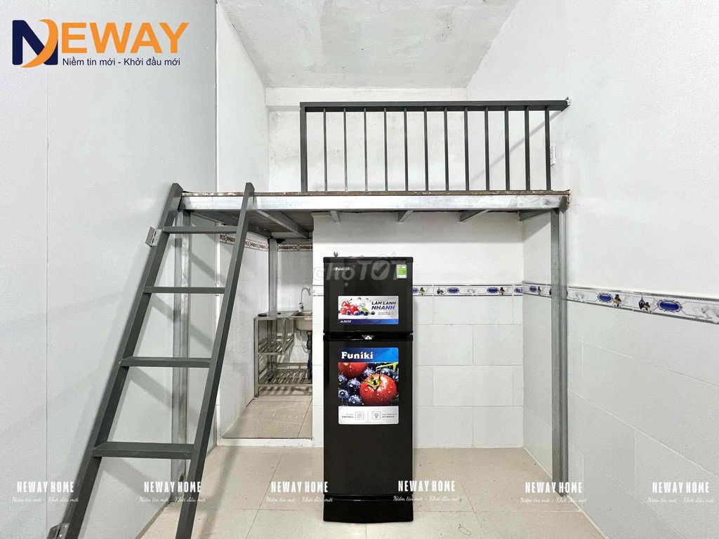 Phòng trọ giá rẻ 25m² tại Bình Tân - Sẵn máy lạnh, tủ lạnh, tiện nghi đầy đủ!