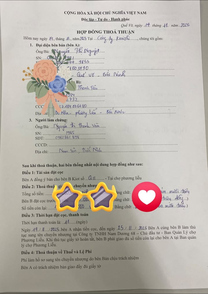 Kiot cho thuê tại Chợ Phương Liễu, Quế Võ - Giá thỏa thuận hấp dẫn!