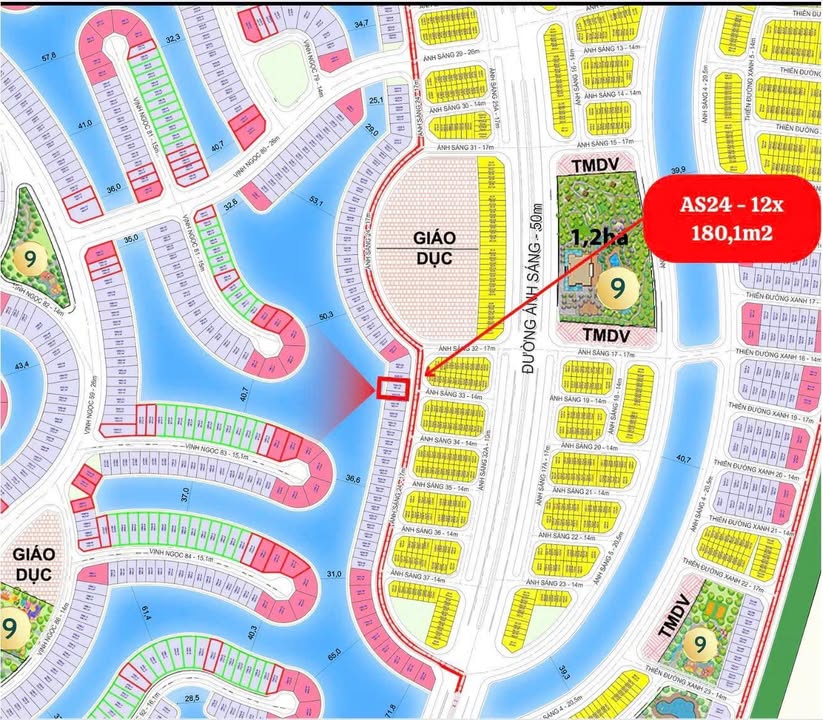 Biệt thự song lập Vinhomes Cần Giờ 180m² giá 19.3 tỷ - Cơ hội đầu tư tuyệt vời!