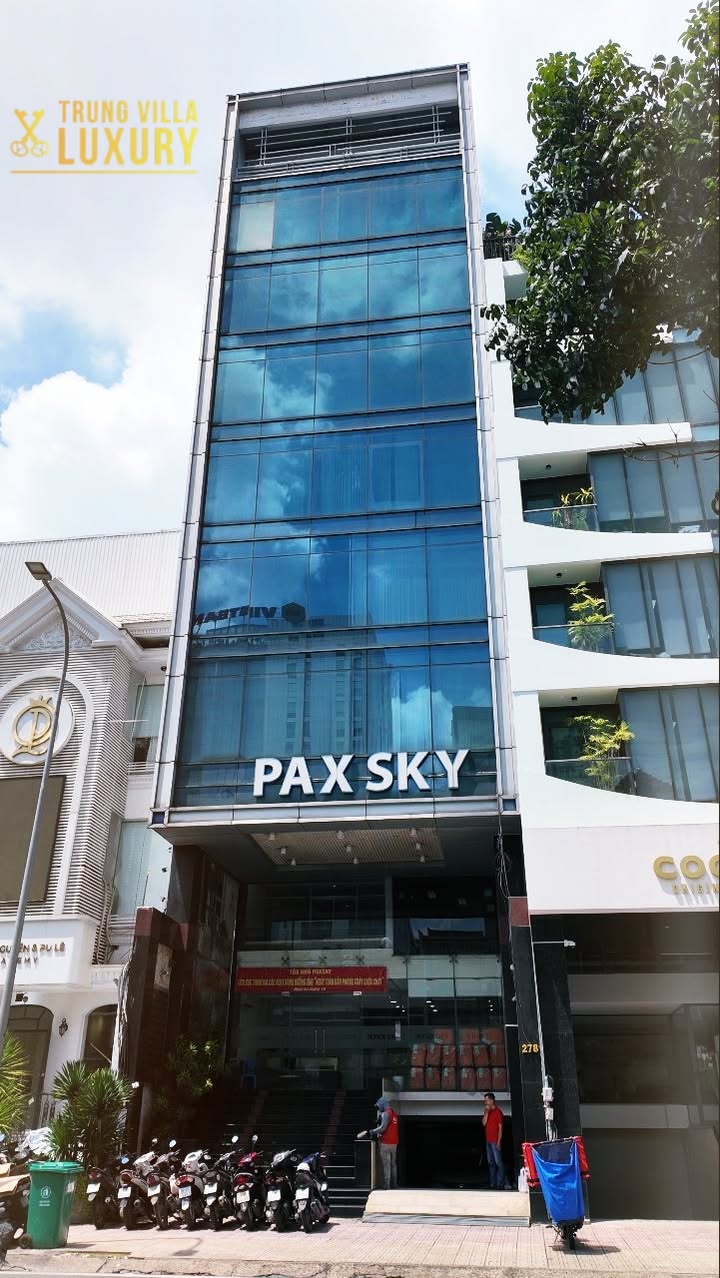 Building văn phòng 278 Nguyễn Đình Chiểu, Quận 3, 1.256m² - Dòng tiền 13.000 USD/tháng