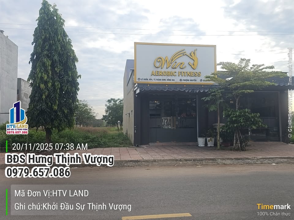 Đất nền Diamond City Trảng Bom 125m² giá chỉ 2.9 tỷ - Mặt tiền kinh doanh đắc địa!