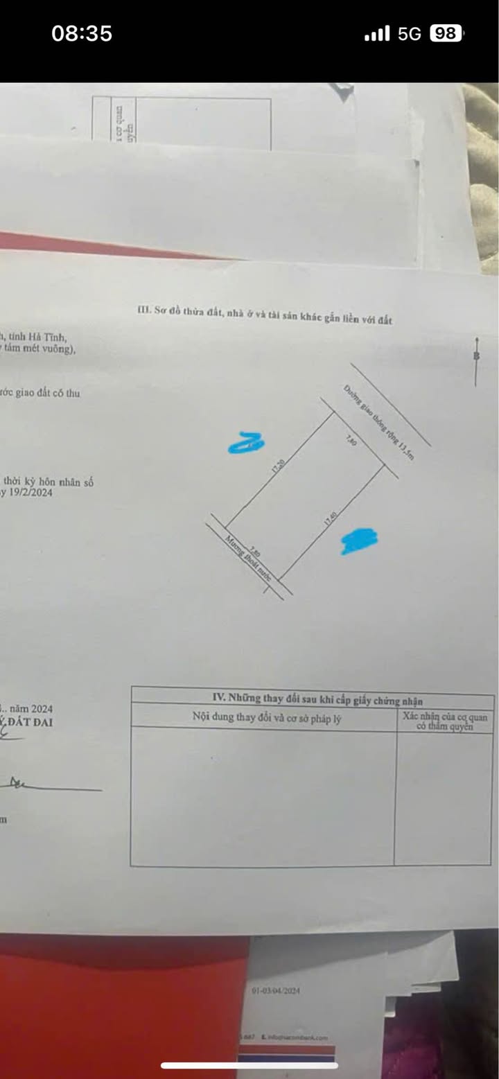 Đất nền Thạch Trung, Hà Tĩnh 134m² giá thỏa thuận - Đường rộng 13.5m, thuận lợi xây dựng!