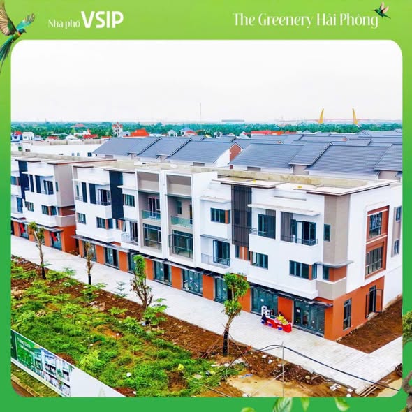 Shophouse The Greenery Thủy Nguyên 80m² giá 5.85 tỷ - View sông tuyệt đẹp!