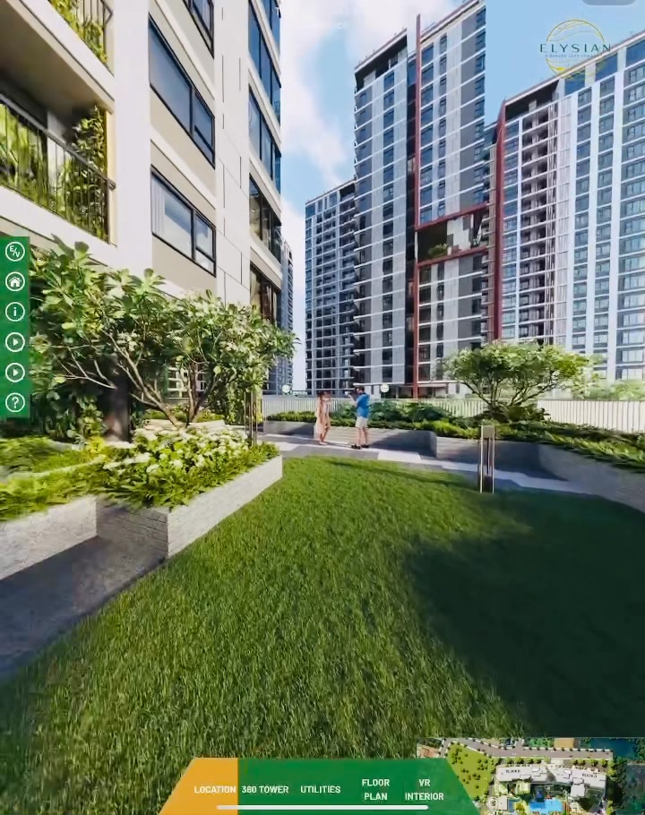 Căn hộ Elysian Thủ Đức 79,39m² giá chỉ 200 triệu chênh - View công viên tuyệt đẹp!