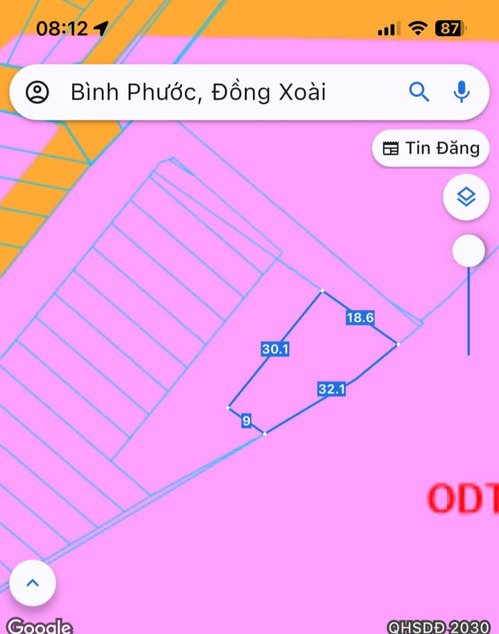 Đất thổ cư Tiến Hưng 1100m² giá 2.7 tỷ - Cơ hội đầu tư tuyệt vời!