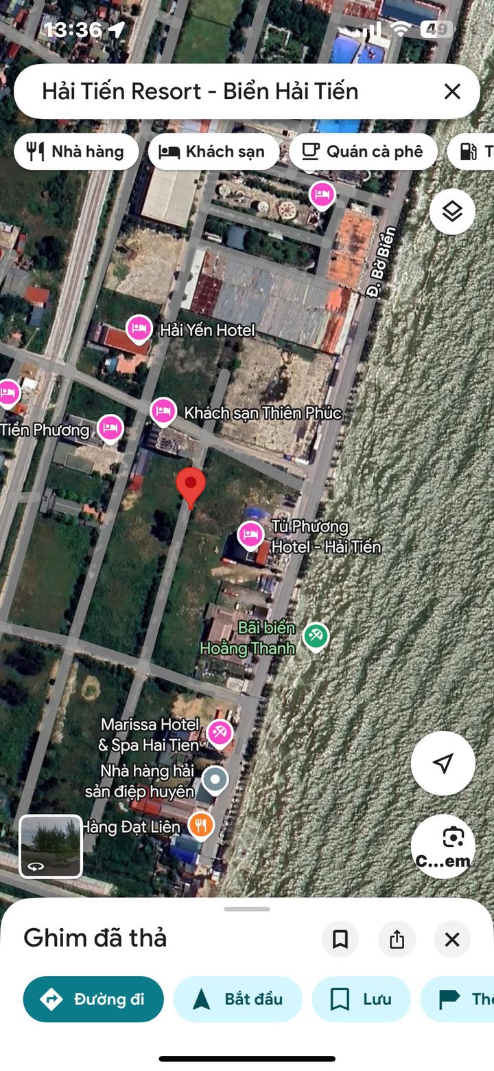 Đất nền biển Hải Tiến, Thanh Hóa 740m² giá 13.66 tỷ - Vị trí đầu tư tuyệt vời!