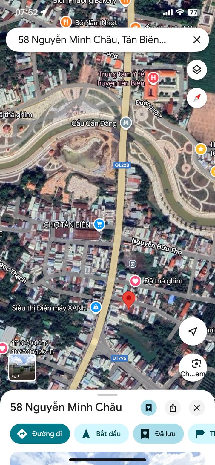 Nhà riêng khu phố 2, thị trấn Tân Biên 112m² giá 1 tỷ - Sổ hồng đầy đủ, thương lượng tốt!