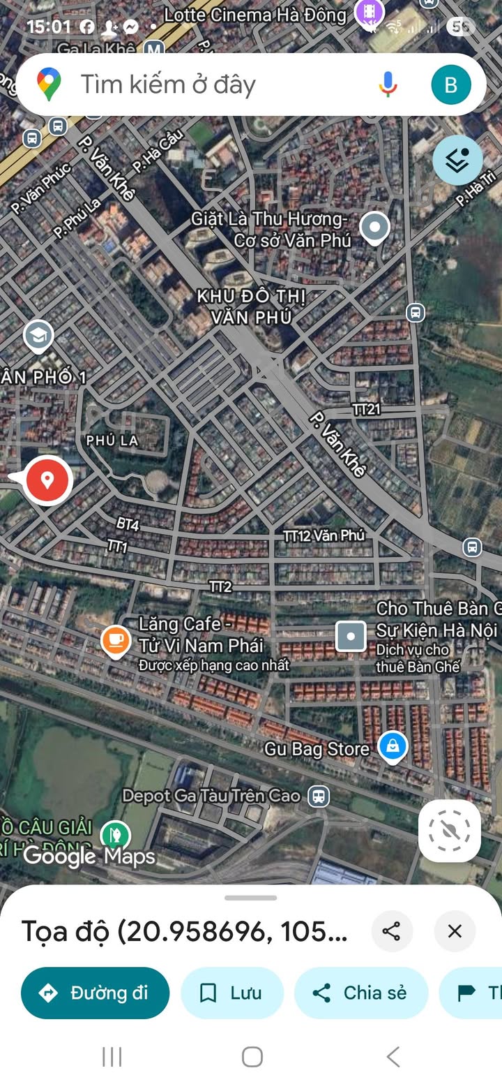 Townhouse KĐT Văn Phú 274.5m² giá 86 tỷ - Dòng tiền 1 tỷ/năm!