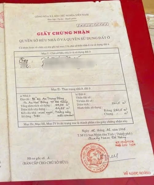 Biệt thự đường Phạm Quang Ảnh - Sơn Trà, Đà Nẵng 260m² giá 25 tỷ - Tiềm năng sinh lời cao!