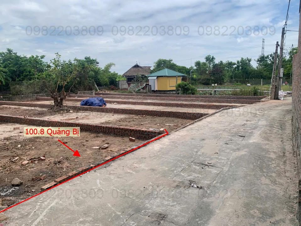 Đất nền Quảng Bị, Chương Mỹ 100.8m² giá chỉ 2 tỷ - Đầu tư sinh lời ngay!