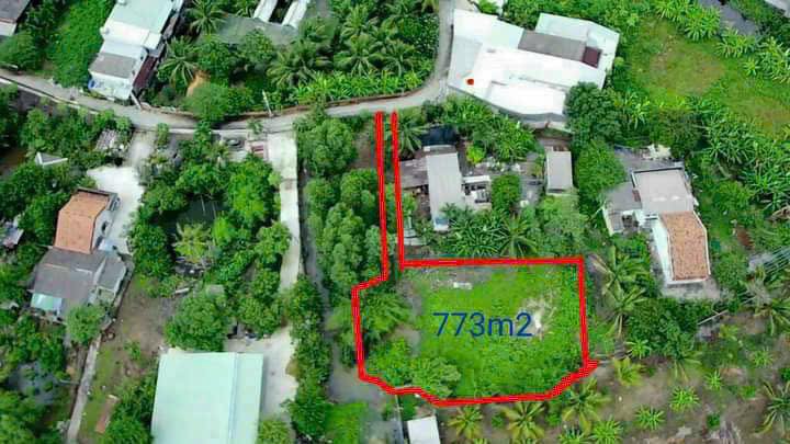 Đất vườn 773m² Tân Túc, Bình Chánh chỉ 2.1 tỷ - Sổ hồng riêng, cơ hội đầu tư tuyệt vời!