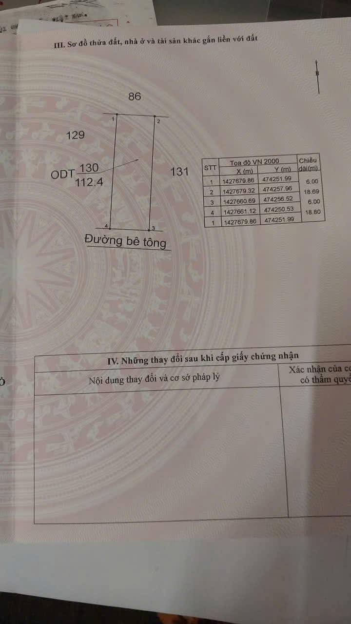 Đất thổ cư Buôn Hồ 112m² giá 4.26 tỷ - Vị trí đắc địa, tiện ích xung quanh