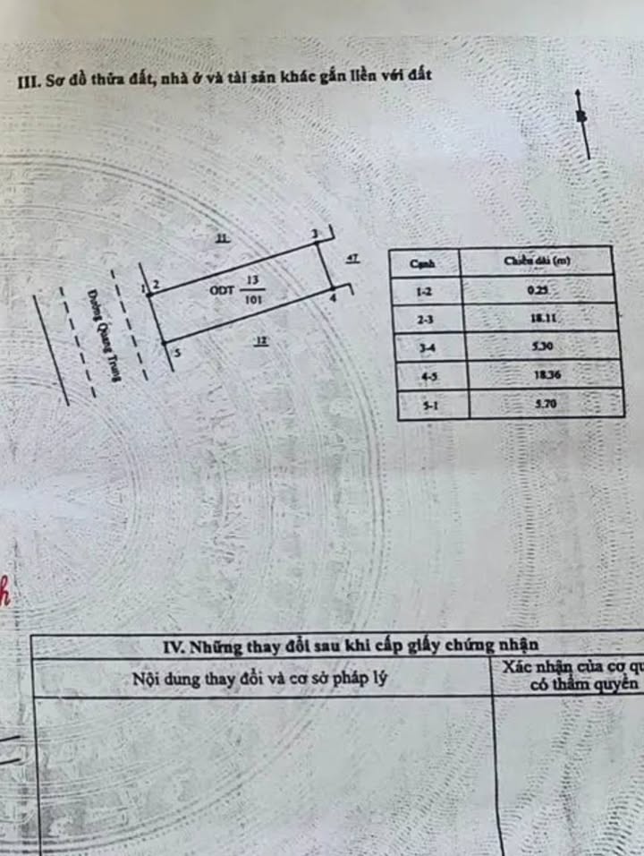 Nhà mặt tiền đường Quang Trung, Quảng Ngãi 100m² - Giá thỏa thuận hấp dẫn!