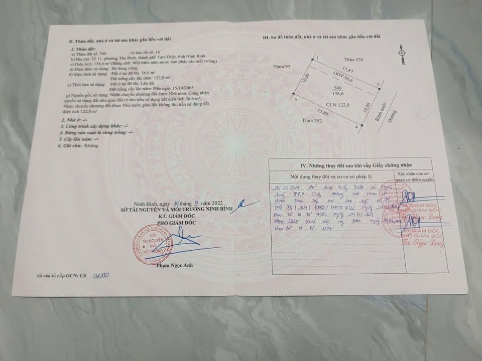 Mảnh đất 158m² tại ngõ 302, đường Thiên Quan, giá 700 triệu - Tiềm năng sinh lời cao!