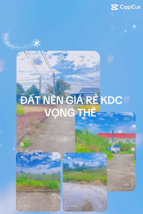 Đất nền KDC Vọng Thê Thoại Sơn 82.5m² chỉ 450 triệu - Sổ hồng chính chủ, sang tên nhanh!