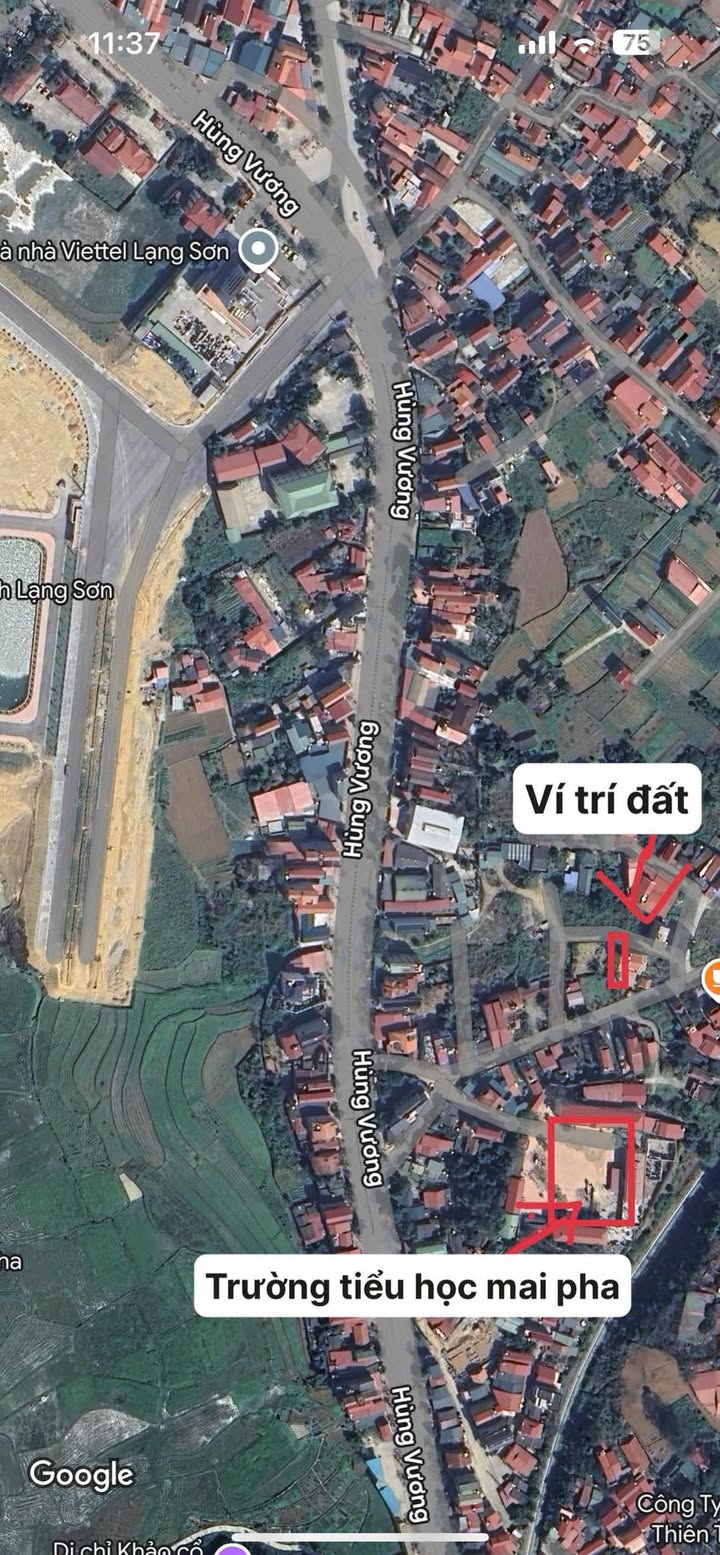 Đất nền Mai Pha Lạng Sơn 83m² giá 1.7 tỷ - Đường rộng ô tô vào tận nơi!