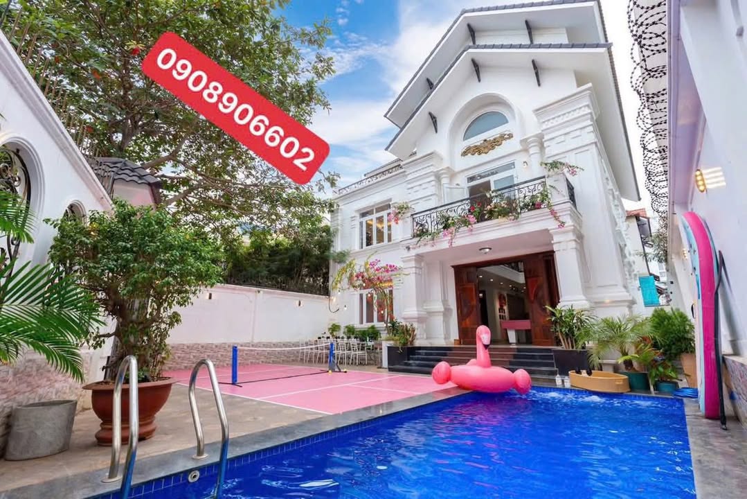 Bán biệt thự Á Châu Vũng Tàu 300m² giá 27 tỷ - Thiết kế sang trọng, gần biển