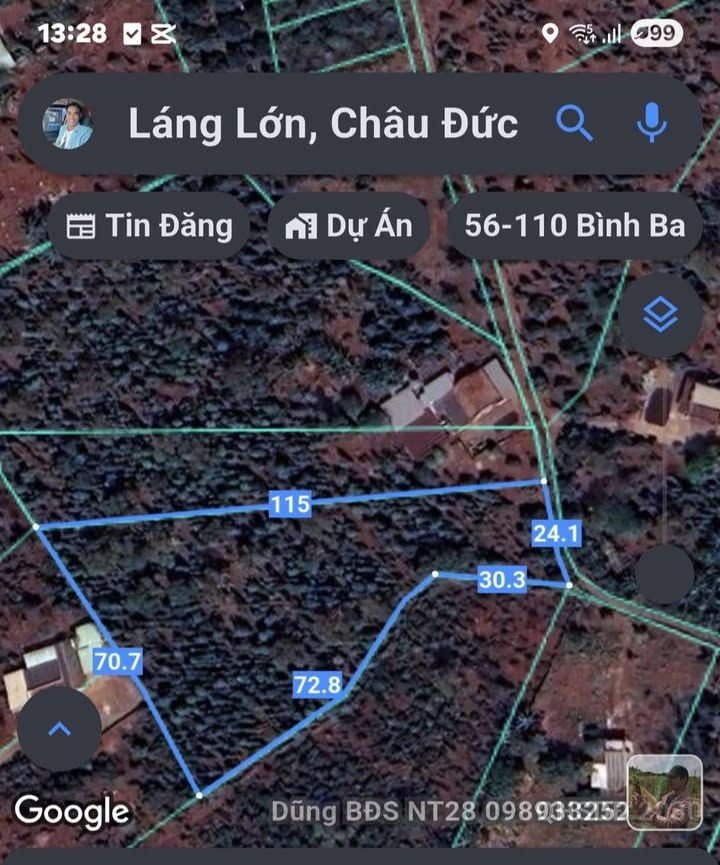 Đất nền Kim Long, Châu Đức 4000m² - Pháp lý rõ ràng, giá thỏa thuận!