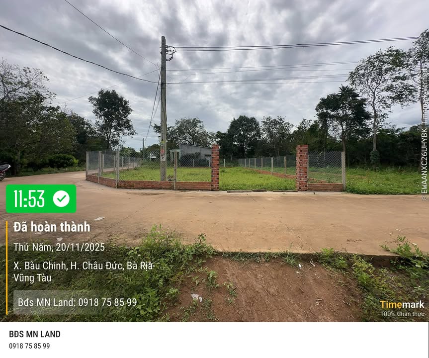 Đất nền Kim Long Châu Đức 287m² giá 890 triệu - Vị trí lô góc 2 mặt tiền!