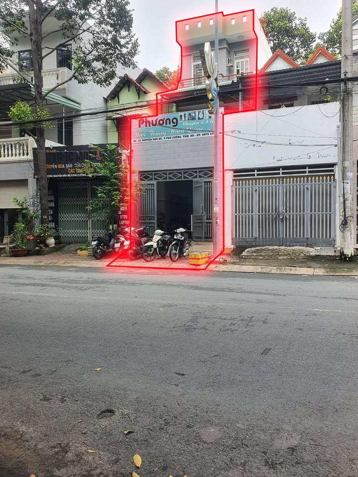 Nhà 1 trệt 2 lầu Phú Cường, Thủ Dầu Một 64m² giá 4 tỷ - Kinh doanh sầm uất!